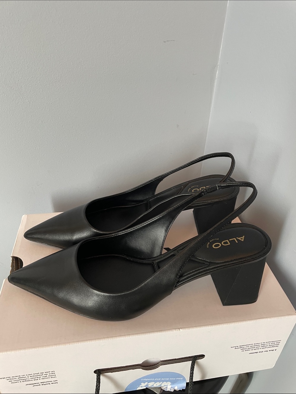 Aldo Uliana Slingback Block Heel
